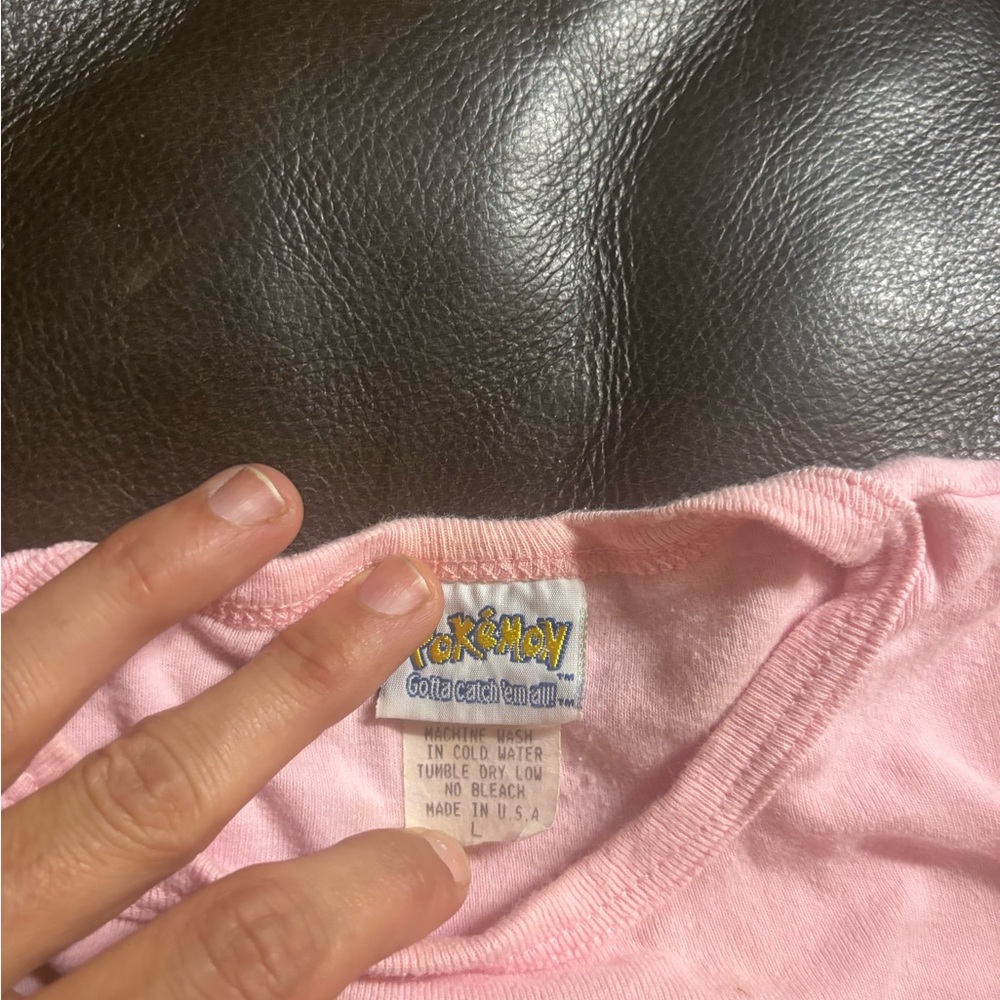Pokemon Pink Pikachu Short Sleeve Tee - Picture 2 of 3